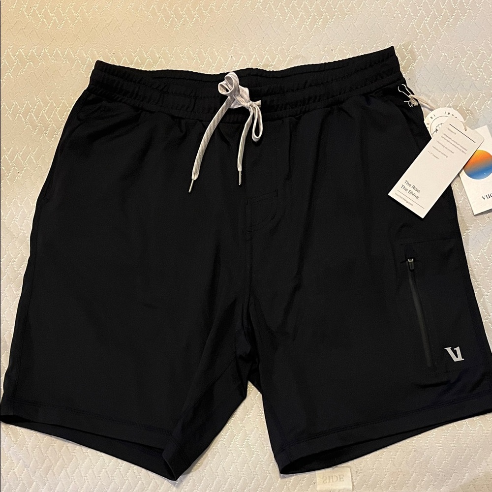 Vuori Black Athletic Shorts
